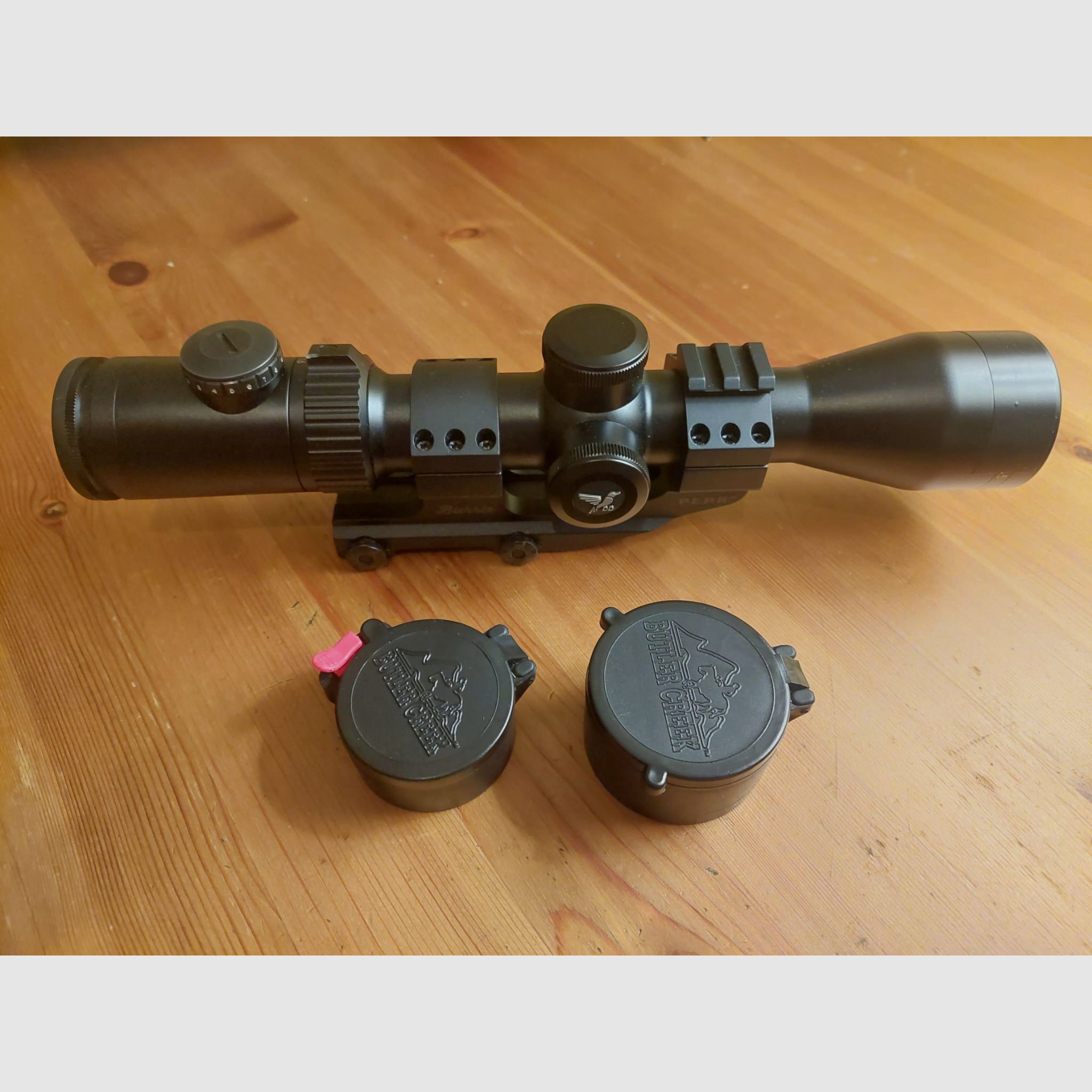 DDoptics 1,5-6x42 Nachtfalke | Gen. 3 | Abs. 4LP & Burris AR-P.E.P.R. montaje de liberación rápida, imagen 1 de 4