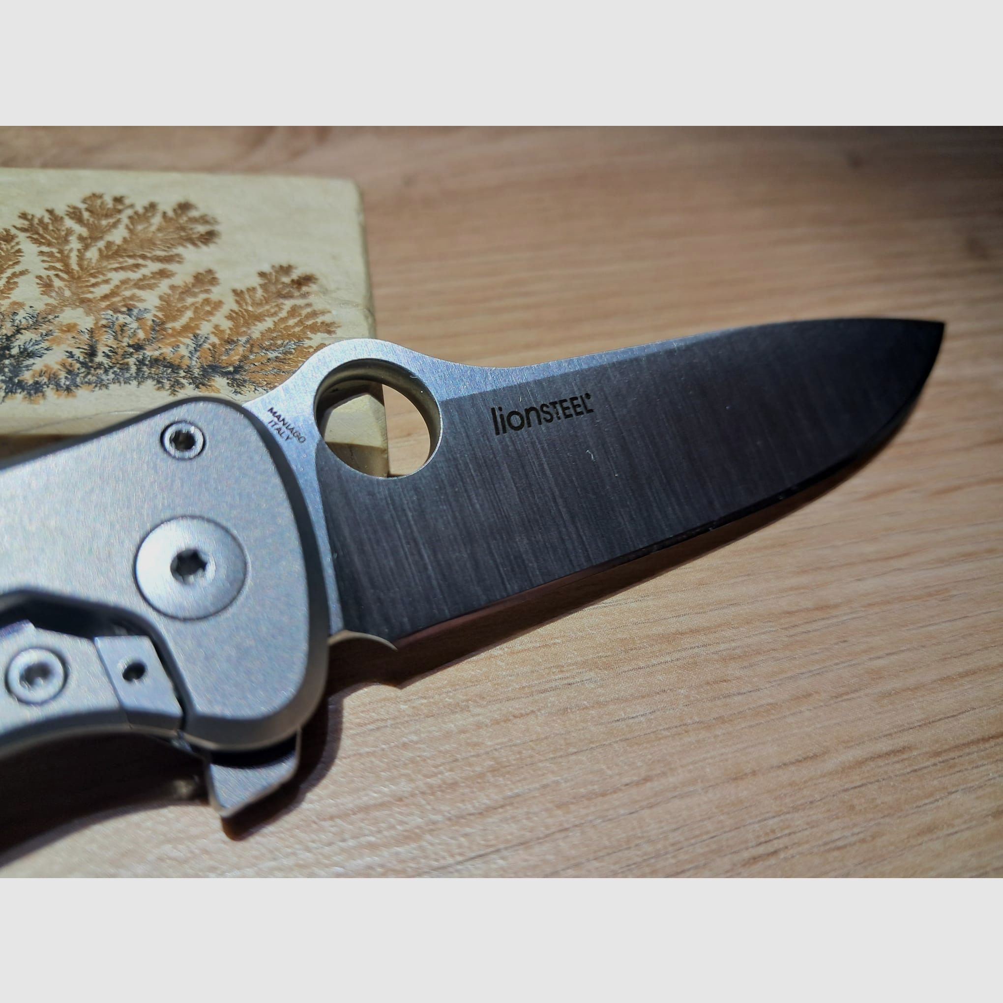 Spyderco Slym Titan. Lionsteel. Nóż. Nóż kieszonkowy