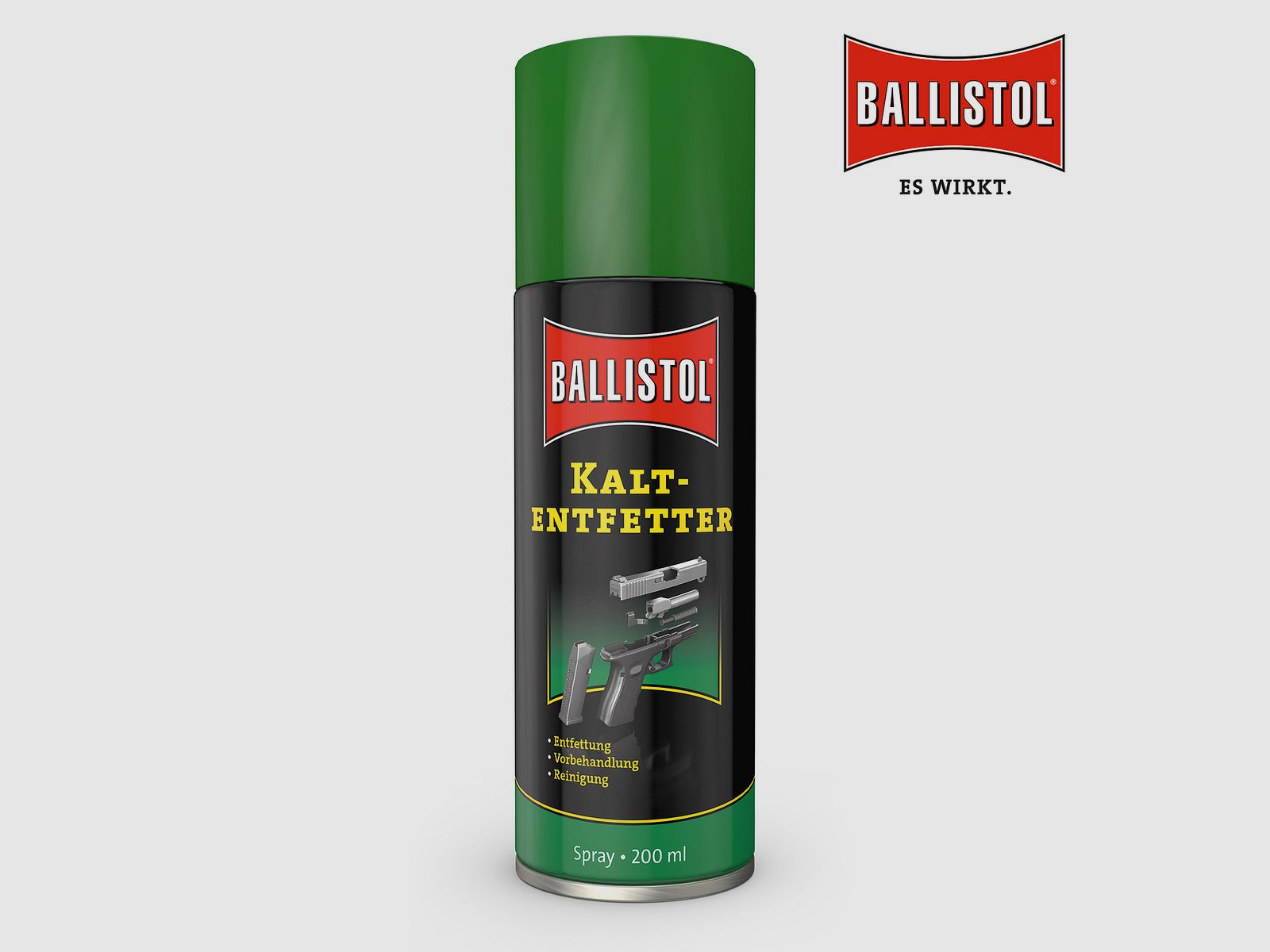 Ballistol Zimny Odtłuszczacz Spray 200ml, kaliber