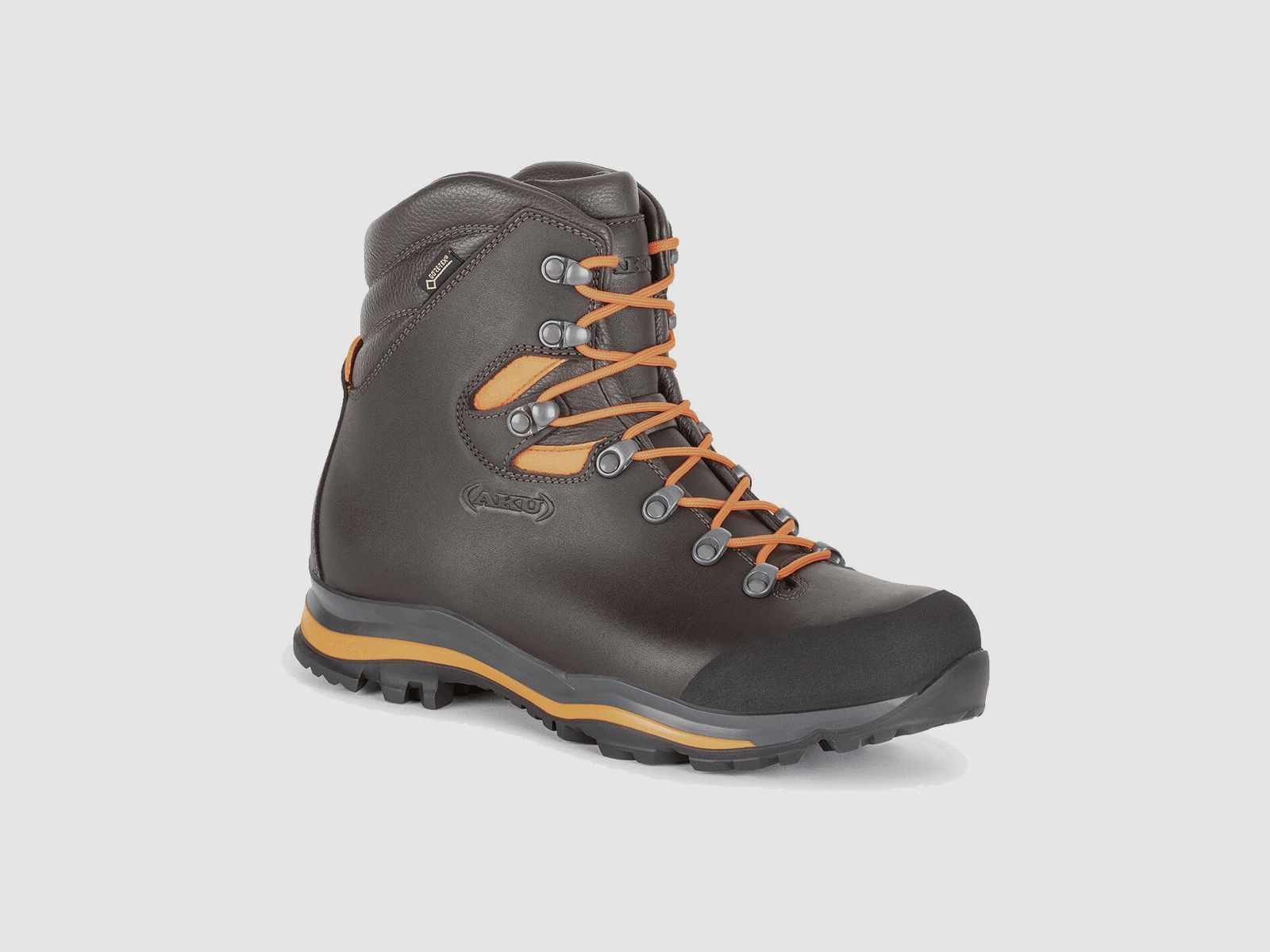 Scarponcino Aku Riserva GTX Braun Fluo Orange