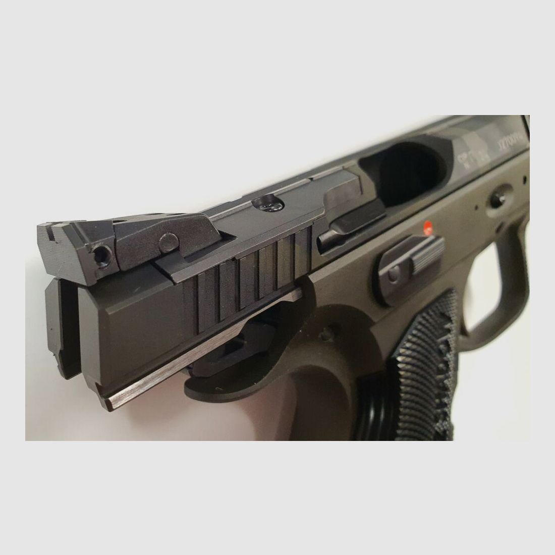 CZ 75 SP - 01, Shadow II OR, Camo Oliv Double Action DA/SA-Abzug