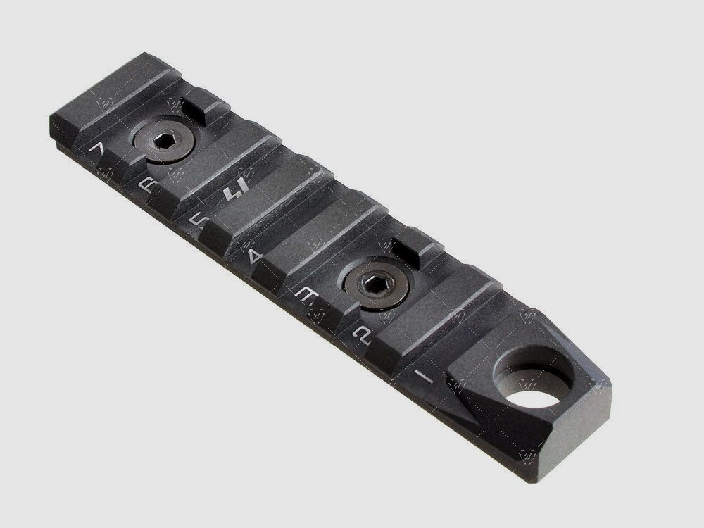 STRIKE INDUSTRIES QD M-LOK / KeyMod LINK Rail Section 7 Slots BLK, image 8 of 9