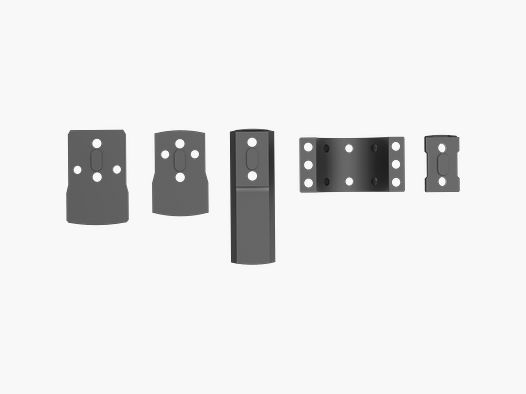 KIT RED DOT MOUNT PER ANELLO 6 VITI X-MOD