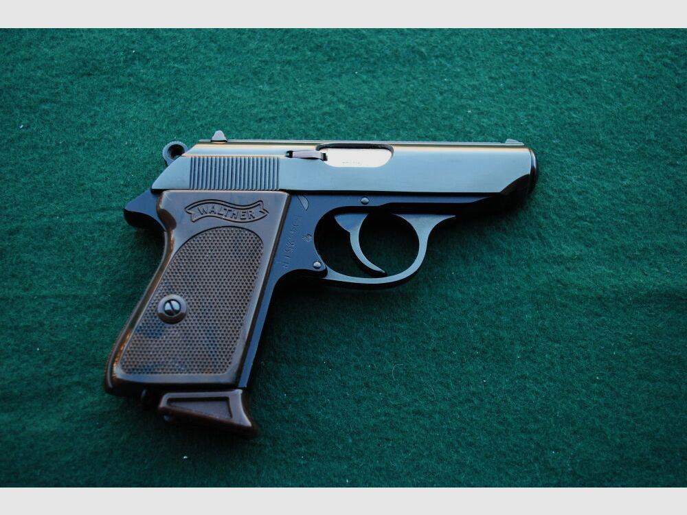 Walther PPK-L, Beschuss 67, Original Griffschalen und Magazin