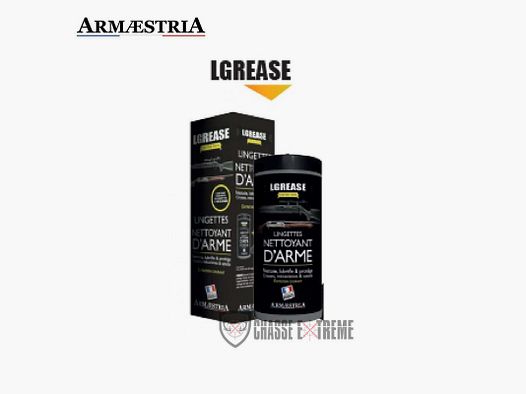 Cleaner Lubricant Wipe Lgrease ARMAESTRIA 36 Pieces