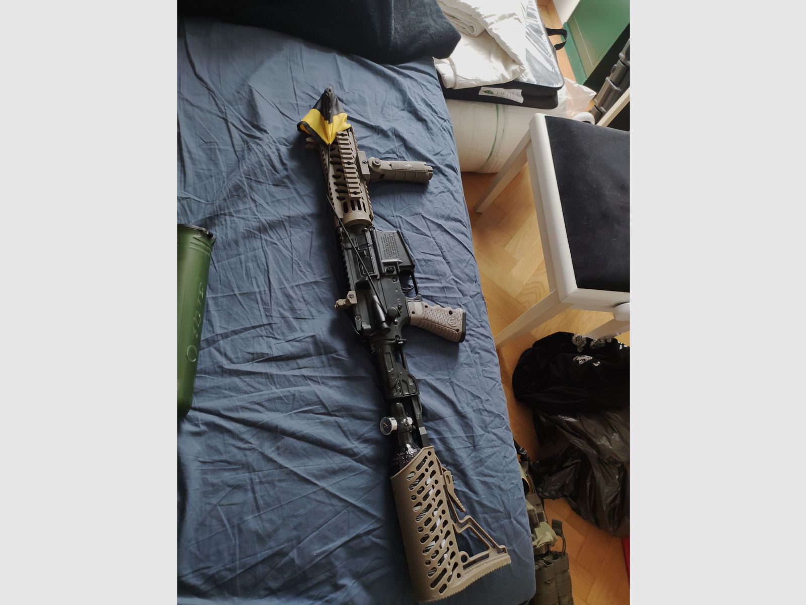 Paintball Set, Tippmann M4 Markierer plus Ausrüstung