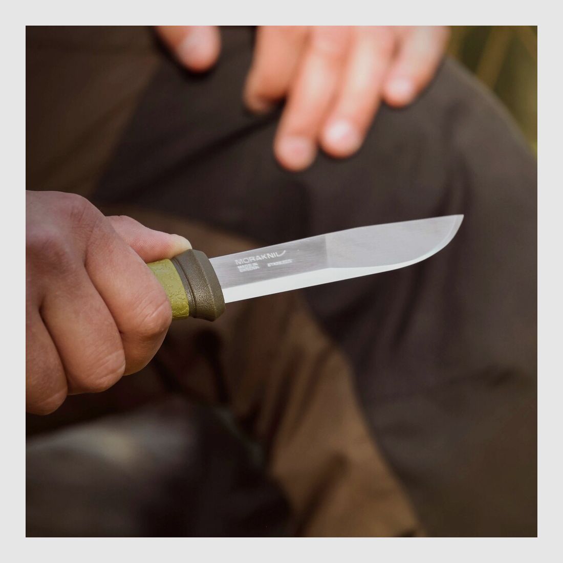 Morakniv Mes Mora 2000 (Olijf), afbeelding 3 van 5