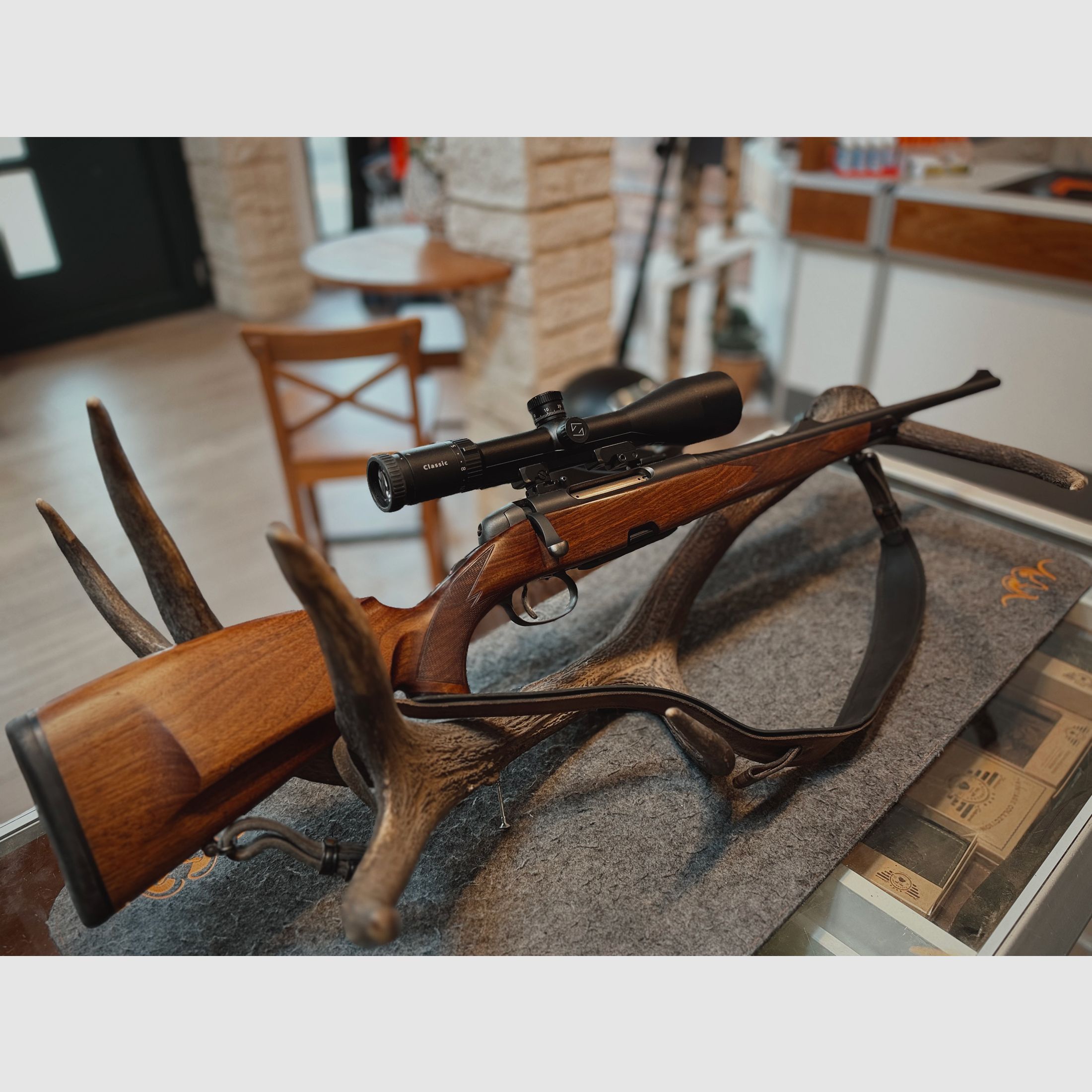 Steyr CL II Kal. 9,3x62 mit Zeiss Diavari M 3-12x56 – Gebraucht, Topzustand