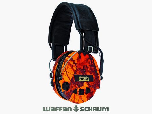 Słuchawki ochronne Sordin Supreme ProX / Cyfrowe / Camo Blaze Orange