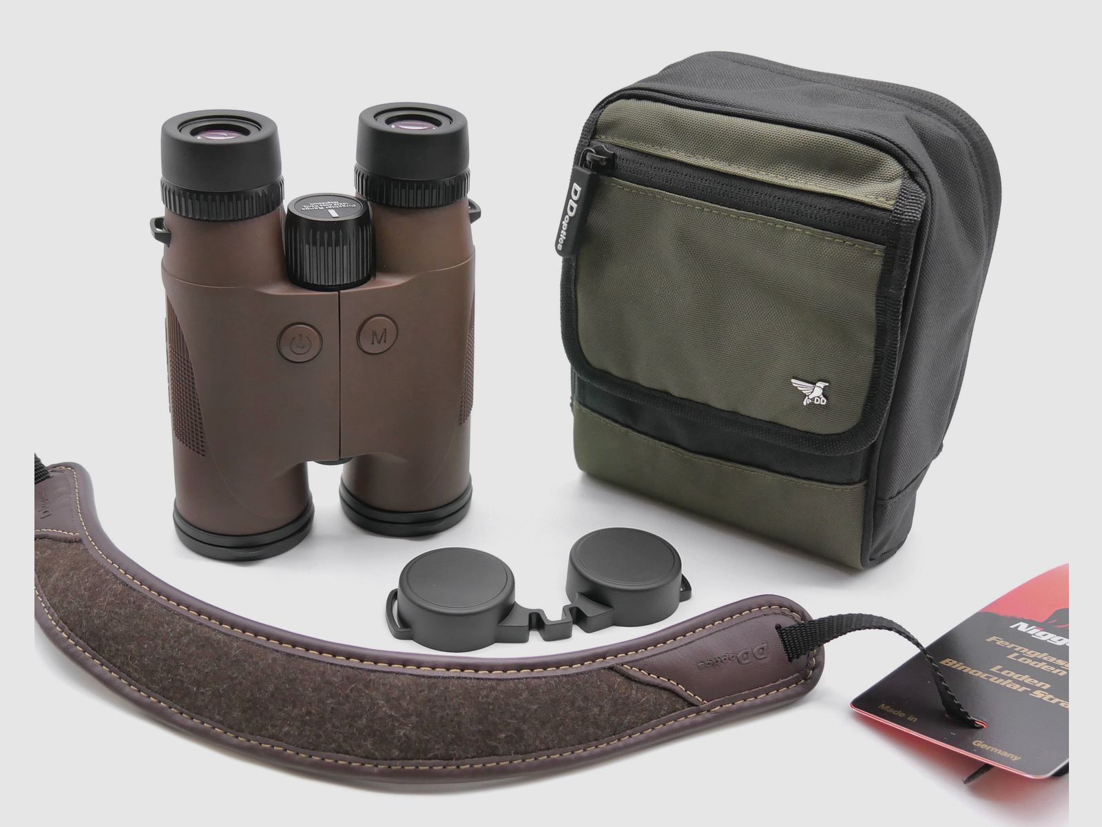 DDoptics 441931047 binoculars Pirschler Range 10x45 brown