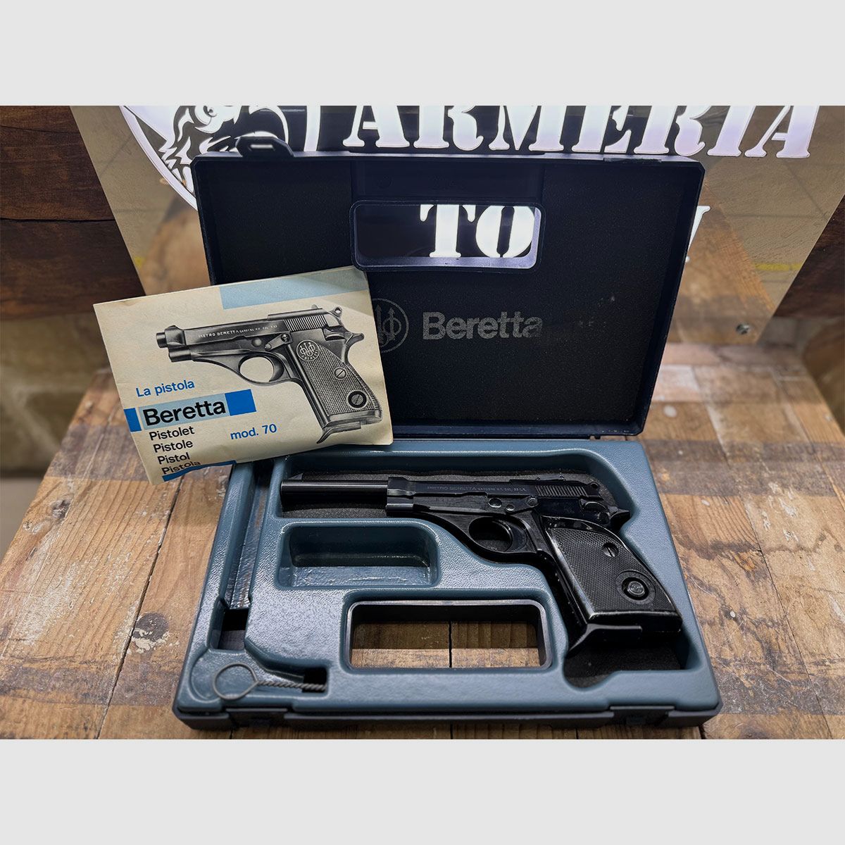 USATO – PISTOLA – BERETTA MOD. 71 cal. 22LR, immagine 4 di 4