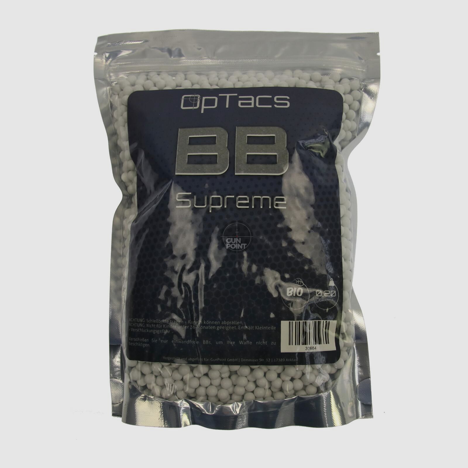 Softair - Kugeln OpTacs Supreme BIO BBs 0,20 g 5000 Stk.