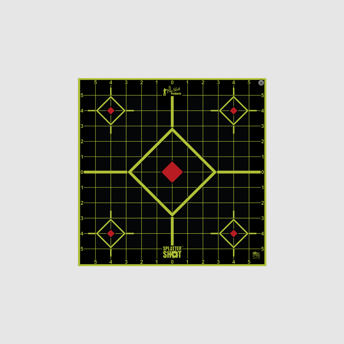 Pro Shot - Tarcza reaktywna 12" 5szt. 12SI-GREEN-5PK