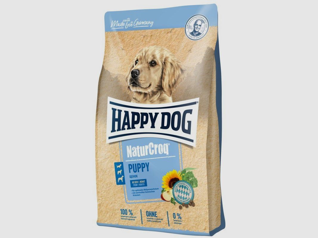 Happy Dog Hunde Trockenfutter NaturCroq Puppy 15 kg