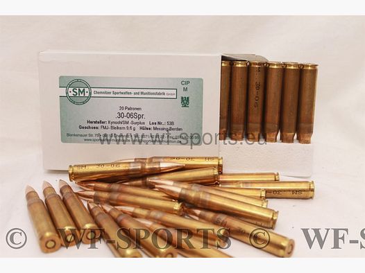 Surplus 30.06 Kynoch 20er 30.06