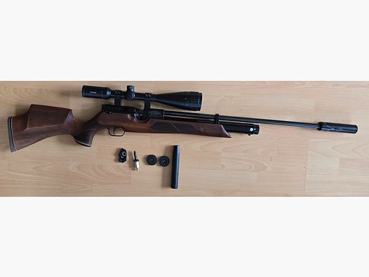 Weihrauch hw 100 con accessori