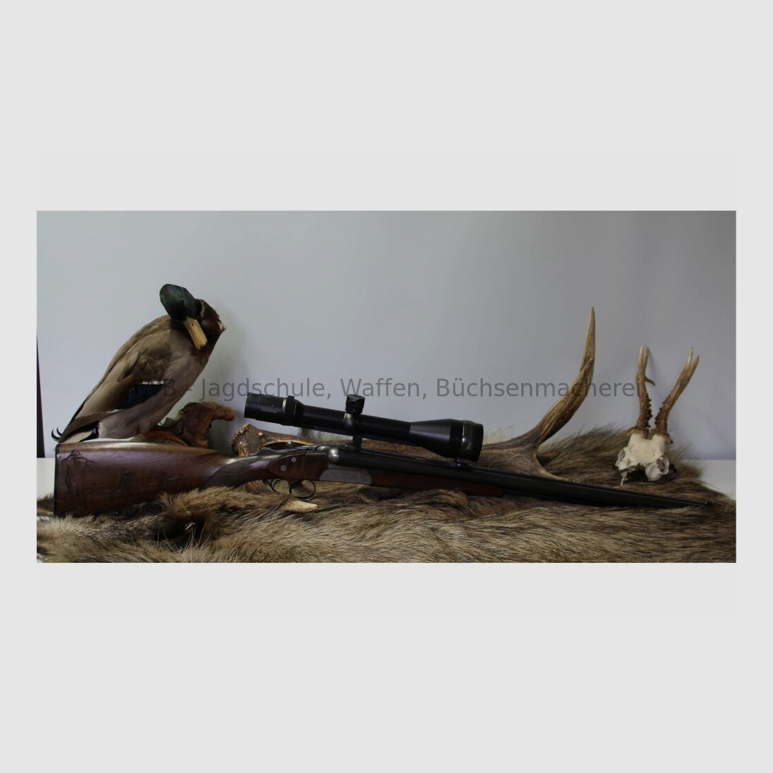 Simson Drilling mit Swarovski Habicht 2,5 - 10 x 56 LA 7x65R;12/70