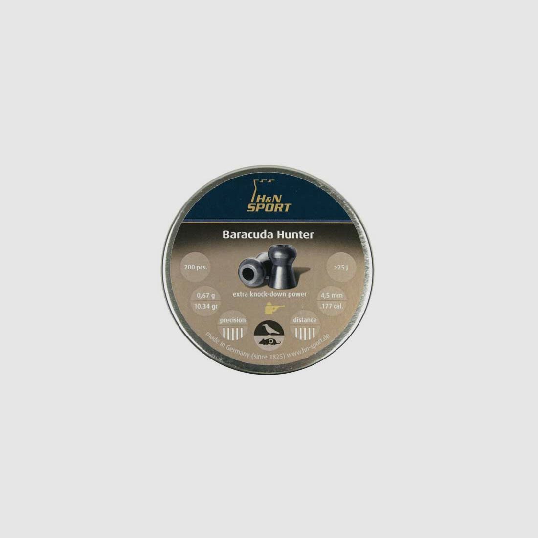 H&N Diabolos Baracuda Hunter 4,5 mm
