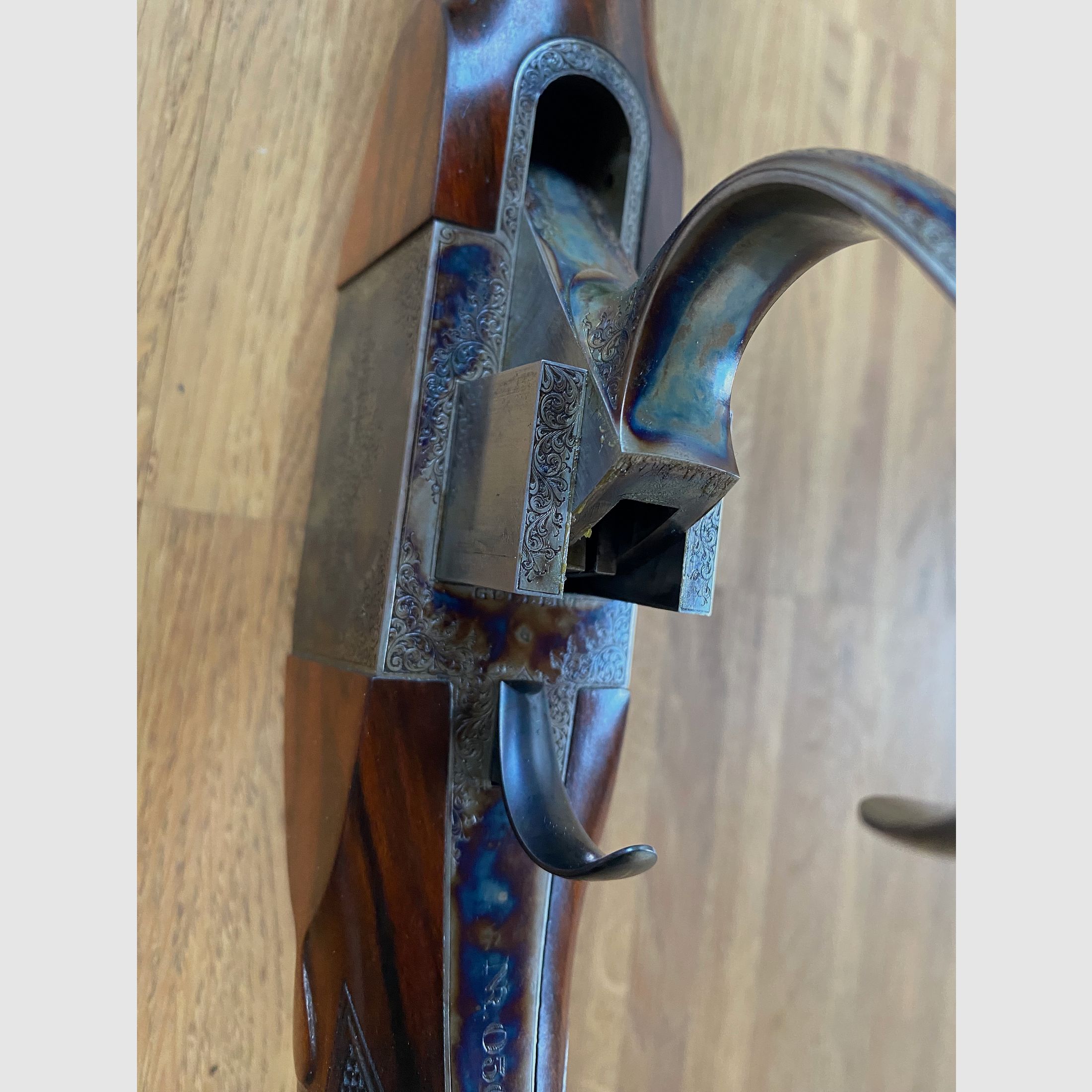 Hagn Blockbüchse Ralf Martini Canada Güllert Grabado Bunthärtung