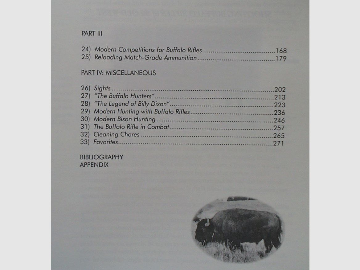 Buch Shooting Buffalo Rifles of the Old West