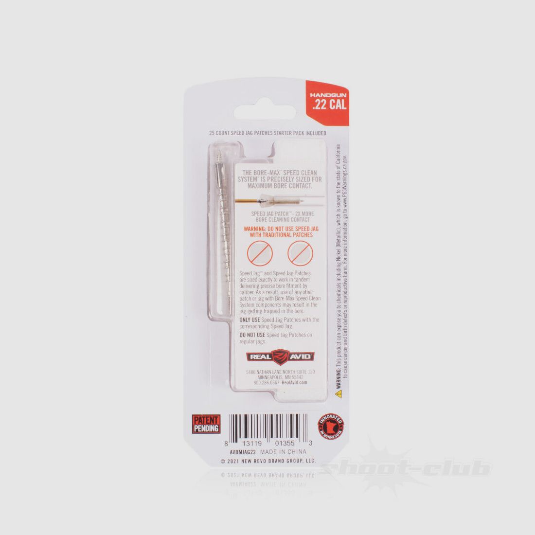 Real Avid Bore-Max Speed Jag & Patches