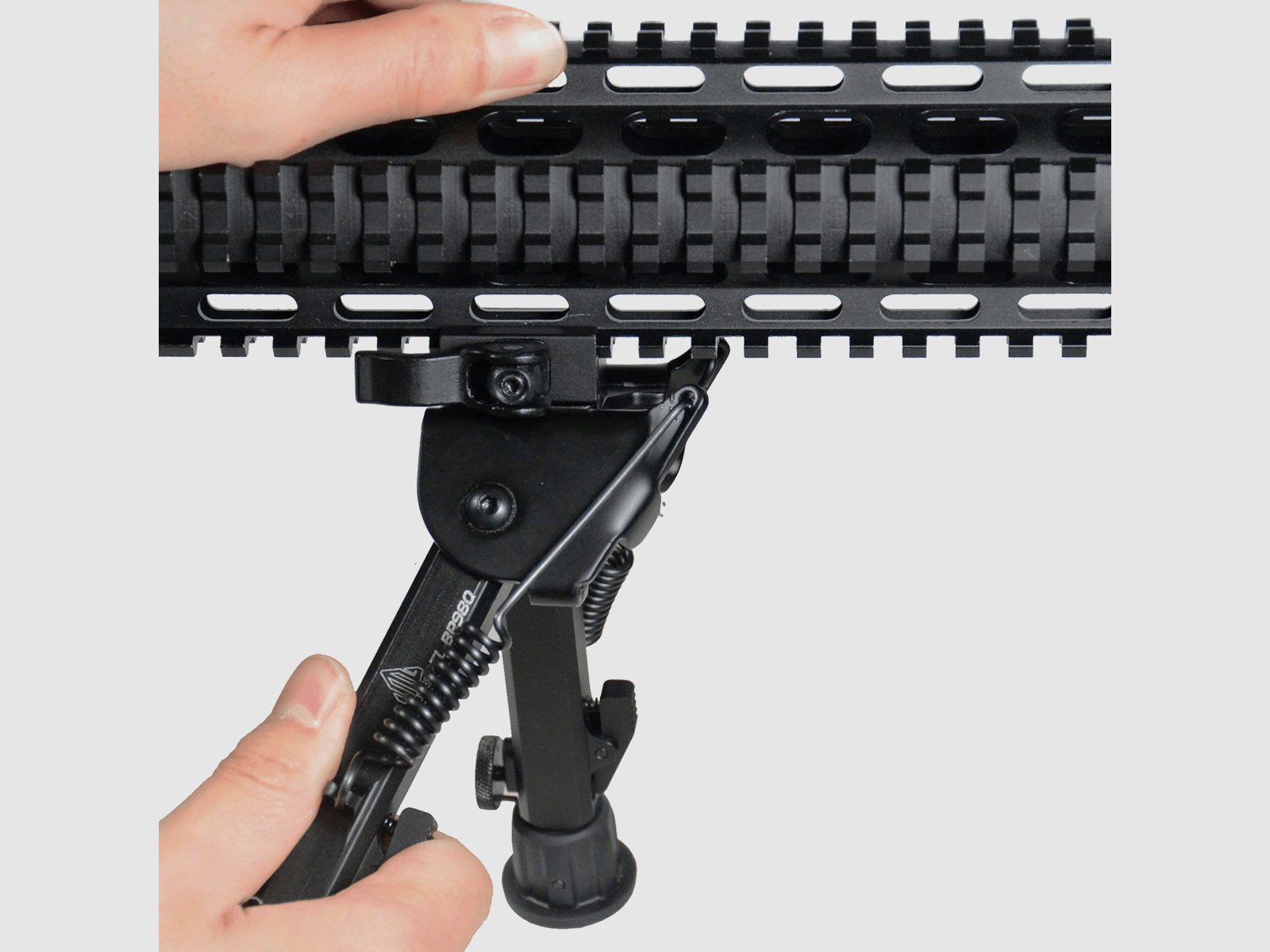 UTG Super-Duty QD bipiede Picatinny, immagine 4 di 4