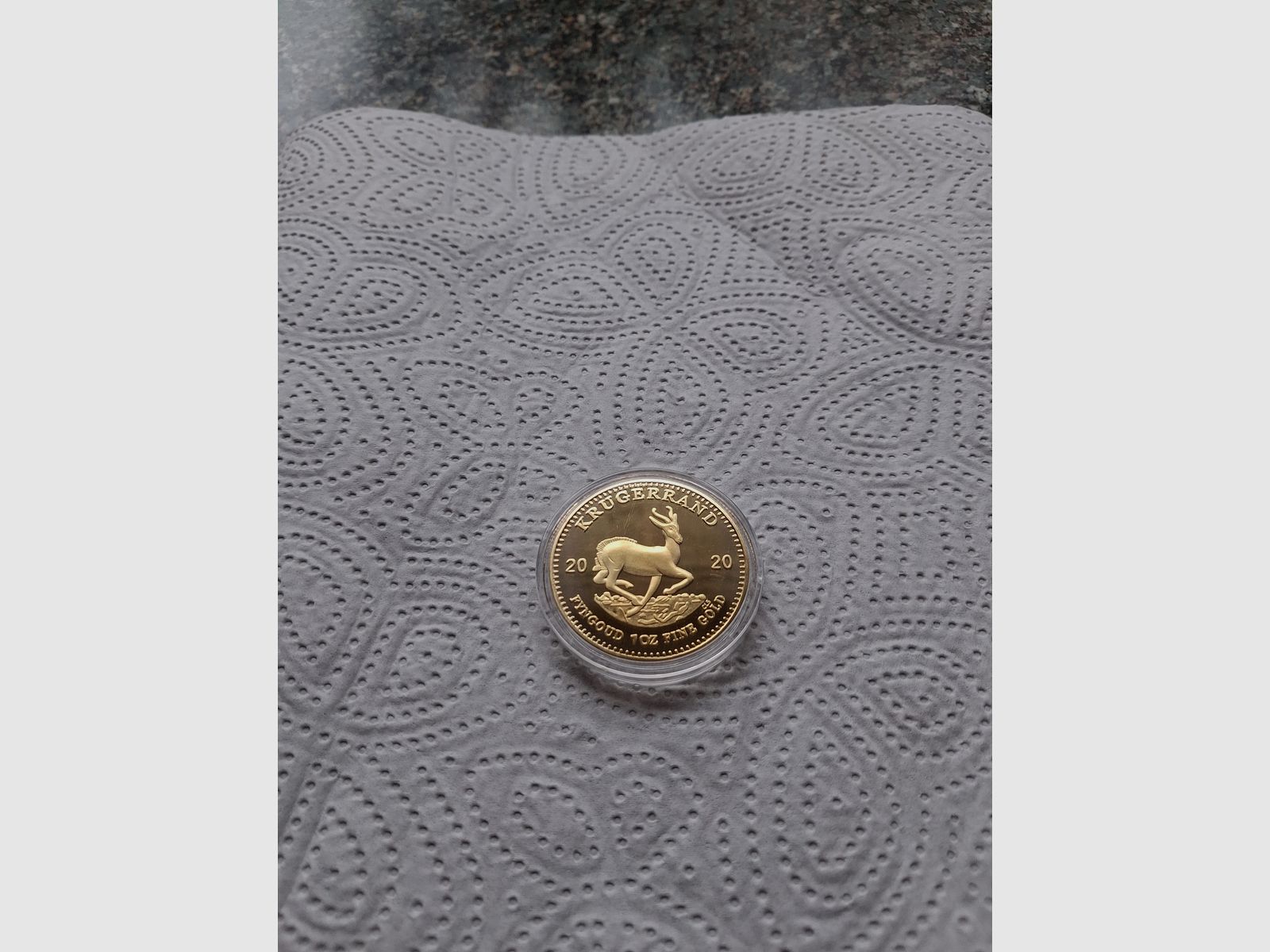 Krugerrand collector coin