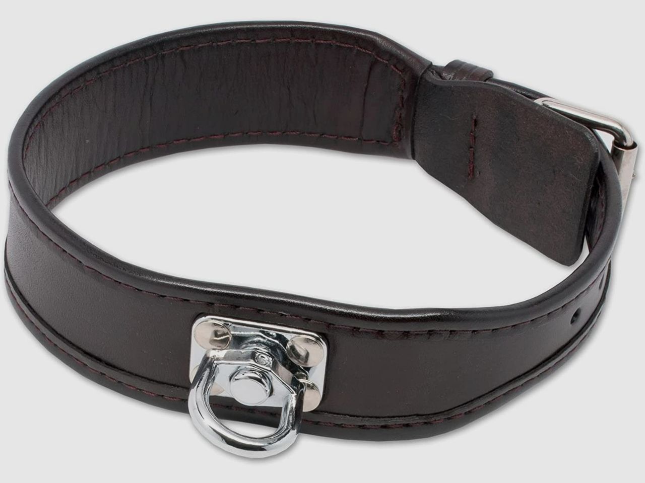 Lederhalsband mit Drehwirbel für Schweißarbeit und den täglichen Gebrauch, Bild 1 von 3