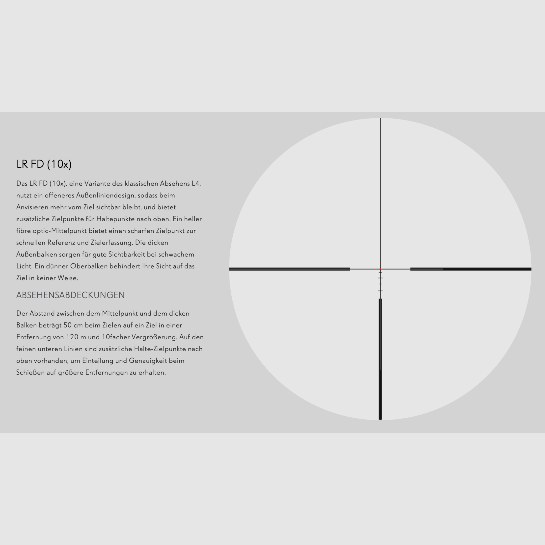 HAWKE 16420 ENDURANCE 30 FD 2.5-10x50 LR FD 10X ABSEHEN