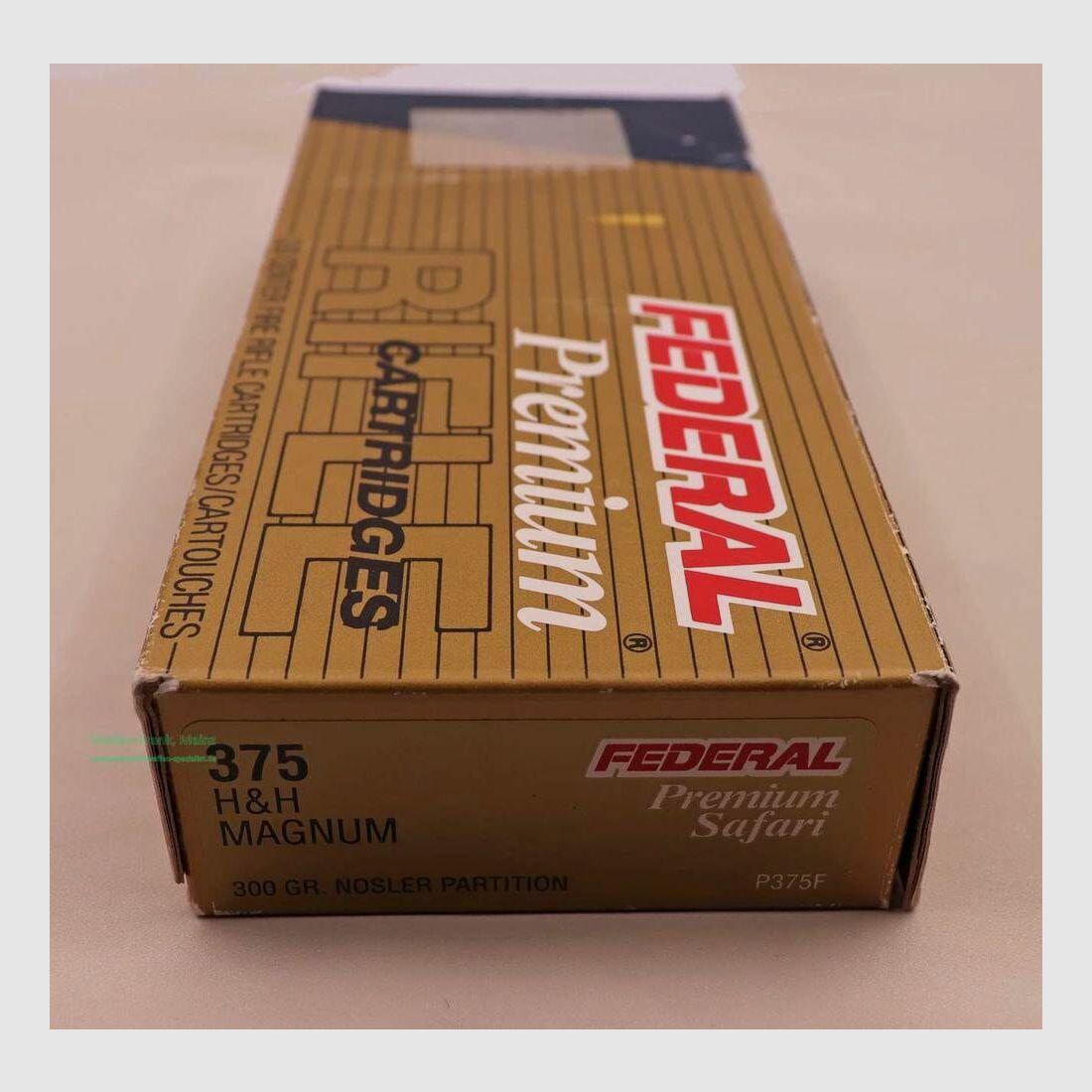 Federal / USA Cartouches de fusil .375 H&H Mag