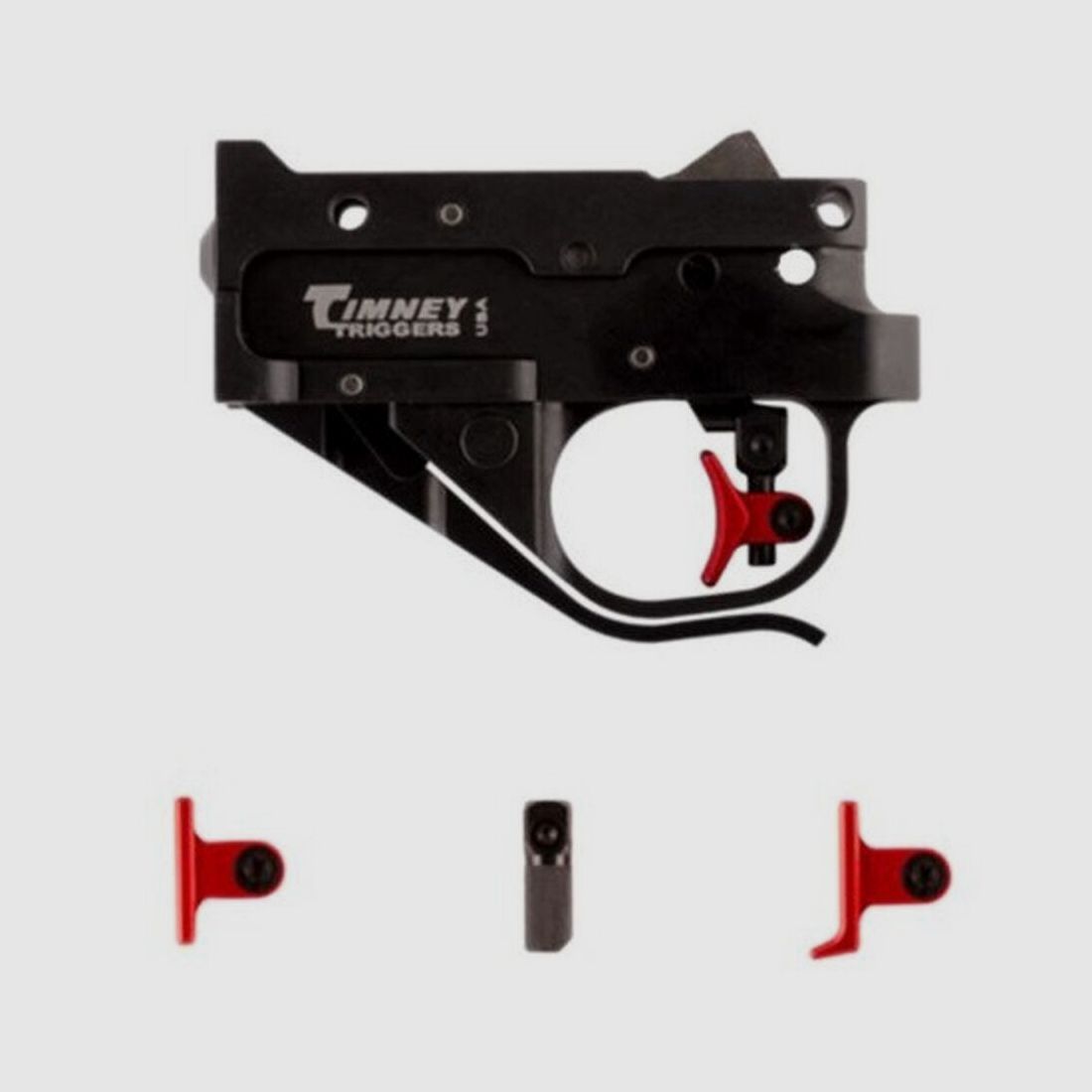 Spust Timney Calvin Elite czarny/czerwony 10/22 .22lr