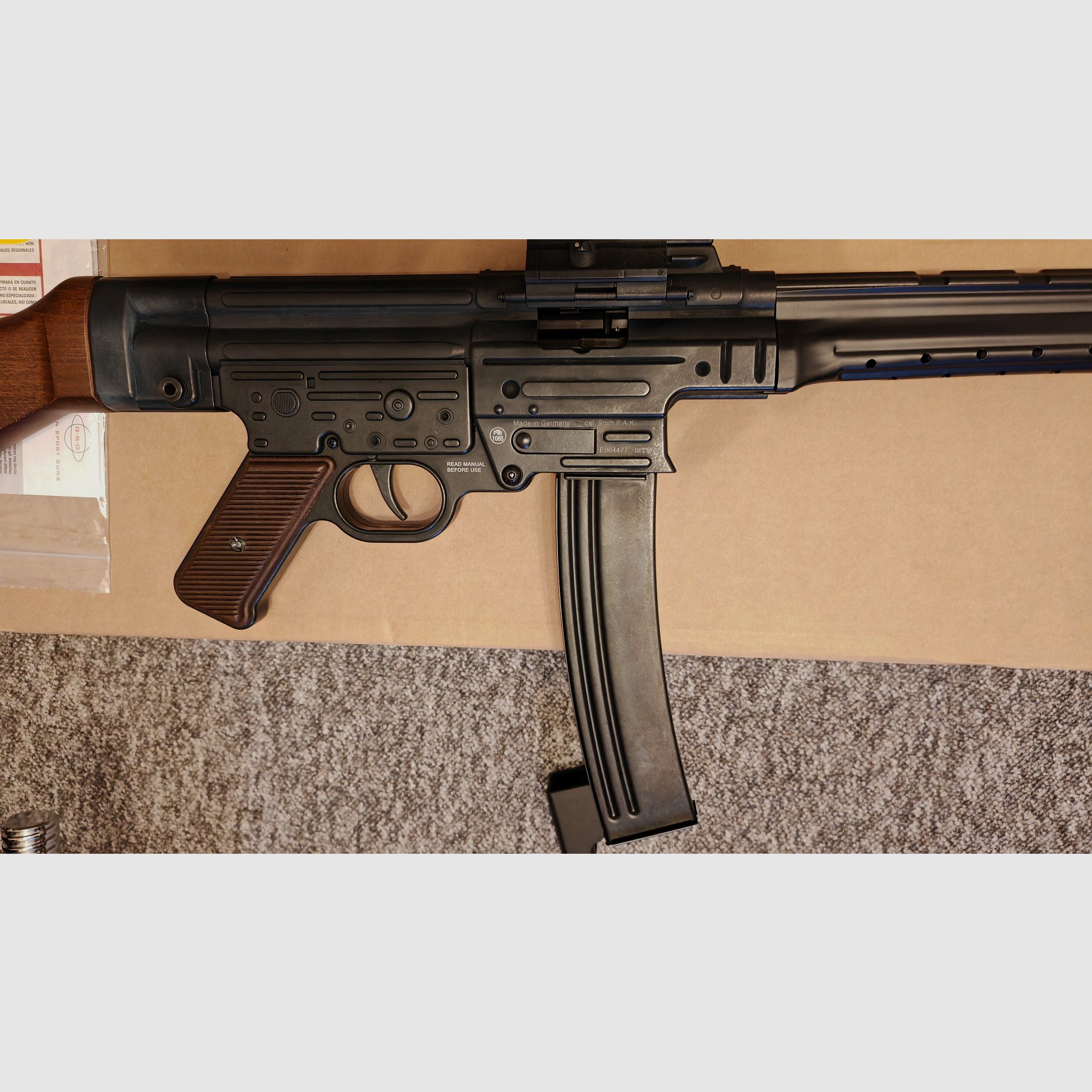 GSG STG 44 Schreckschuss Gewehr (aktuelle, verbesserte Version) | 9mm P.A.K. PtB 1085 | NEU & OVP