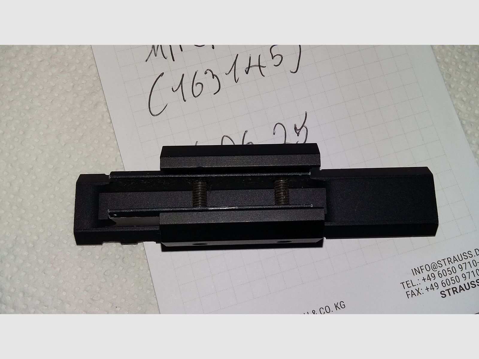 5KU Zenitco style AKS74U Kimmen Picatinnyrail Mount CNC Alu 