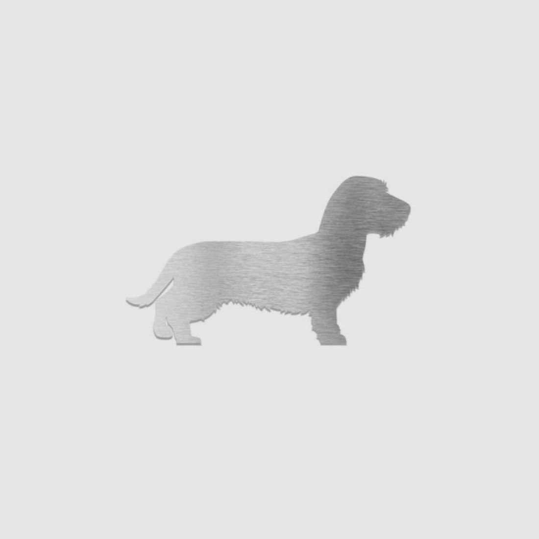 Decorative Pin/Badge "Wirehaired Dachshund"
