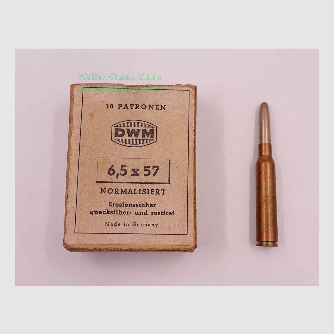 DWM, Berlin rifle cartridges 6.5x57