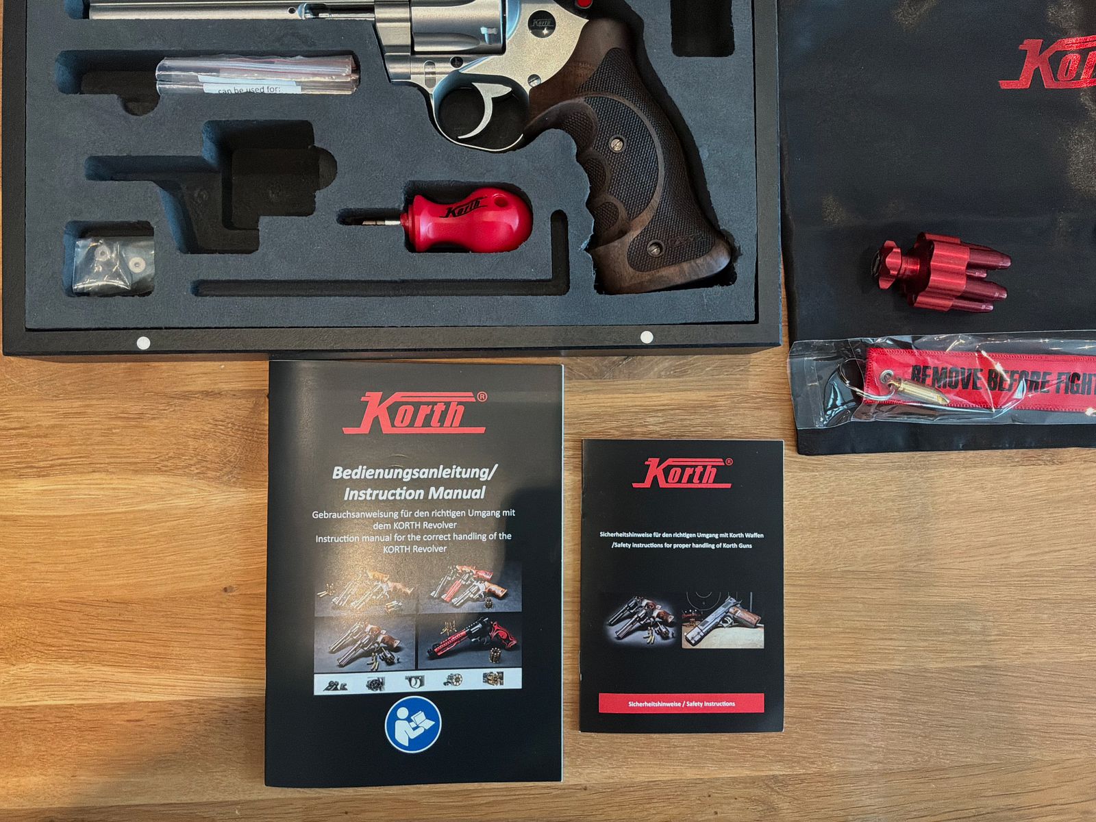 KORTH Revolver Classic Kaliber .357 Mag 6 Zoll silber