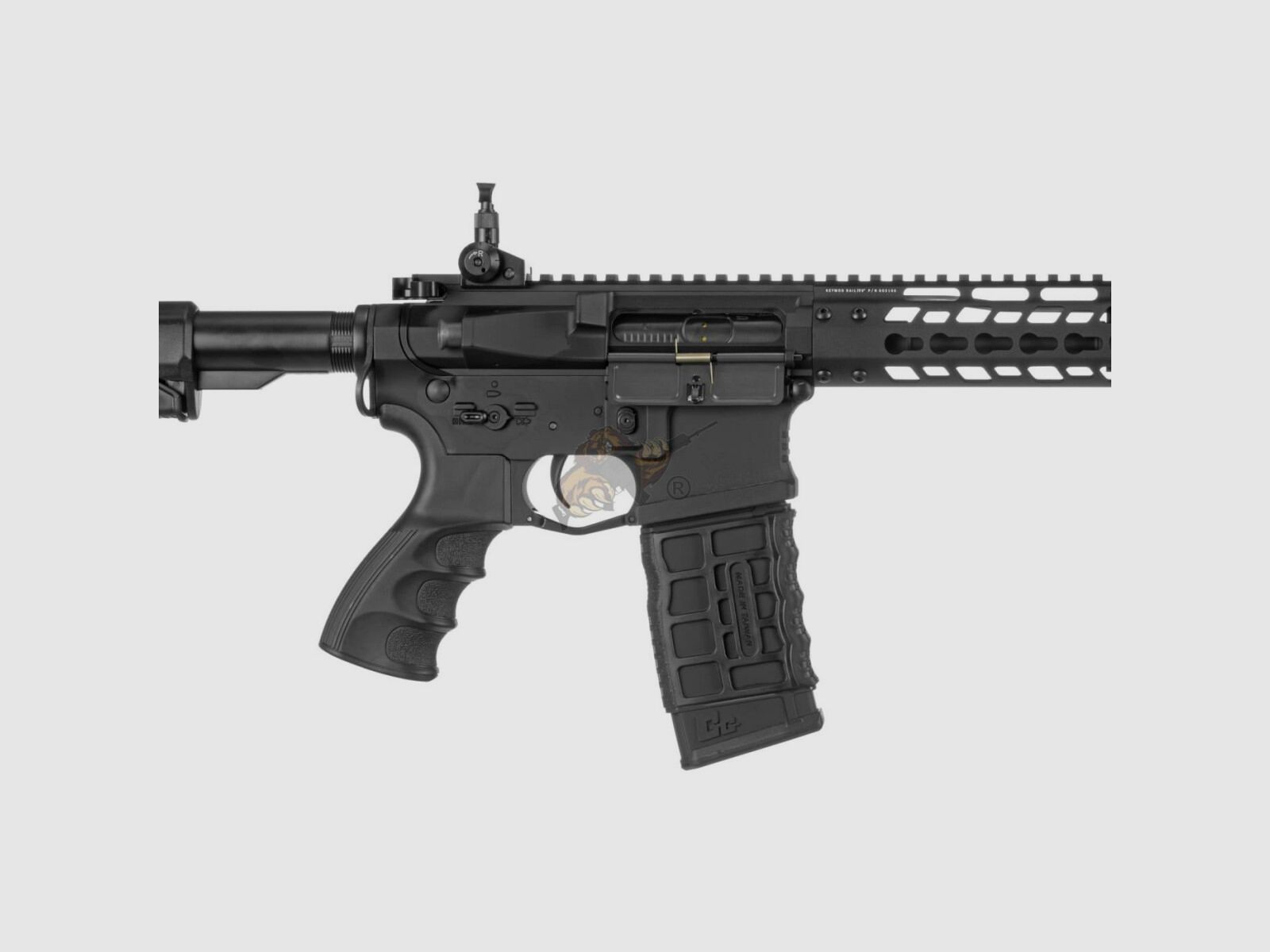 G&G GC16 Wild Hog 9" mit ETU in Schwarz Airsoft S-AEG frei ab 18