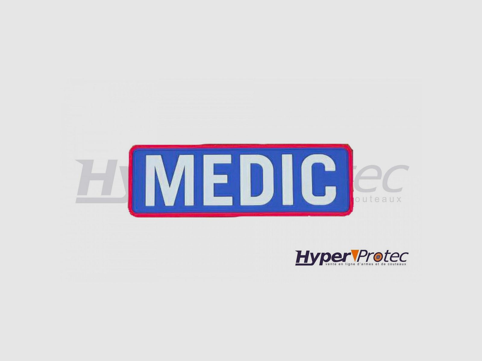 Patch Airsoft Medic Farbe Blau