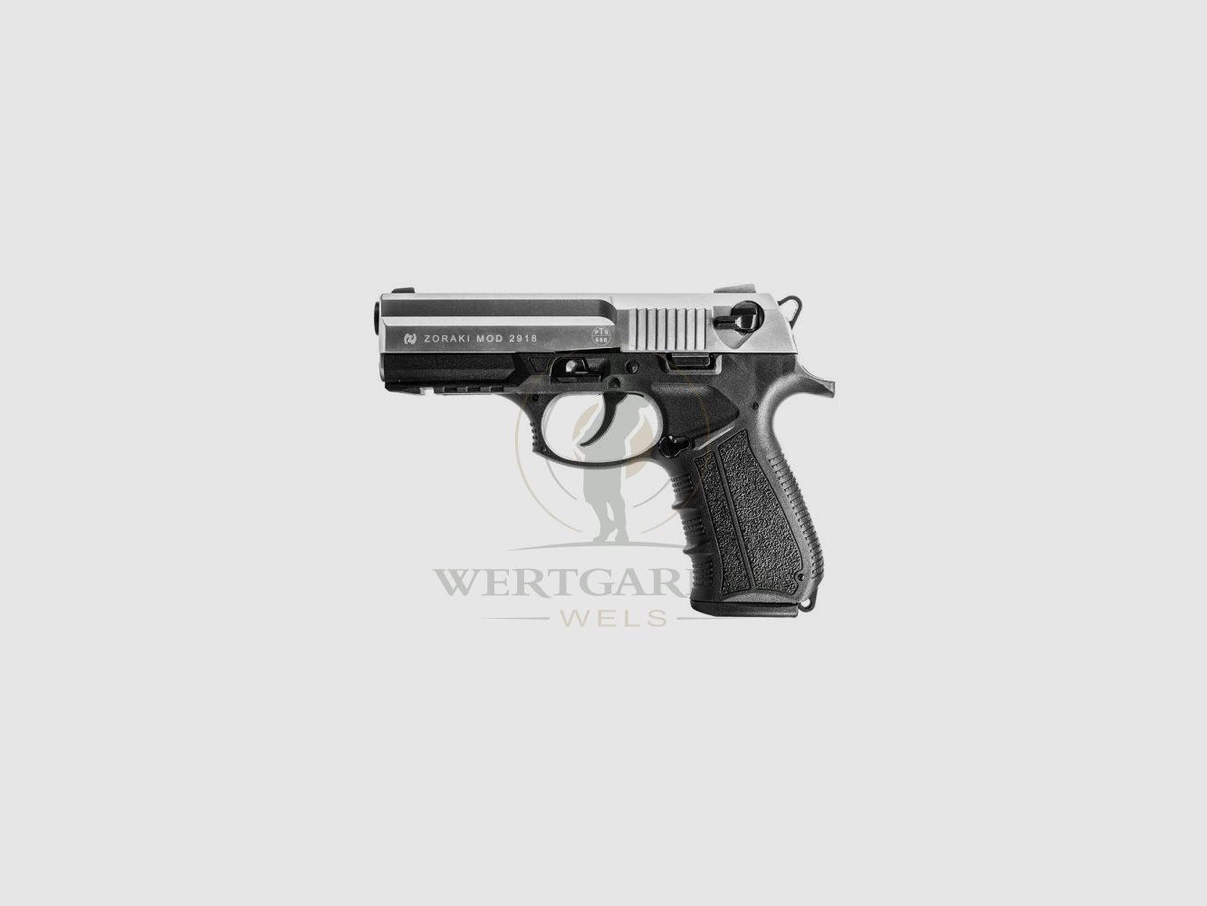 Zoraki Mod. 2918 9mm P.A.K. chrome, Bild 2 von 2