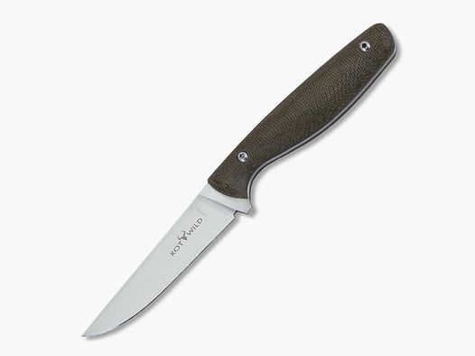 ROTWILD Hunting Knife "Merlin" Micarta Green