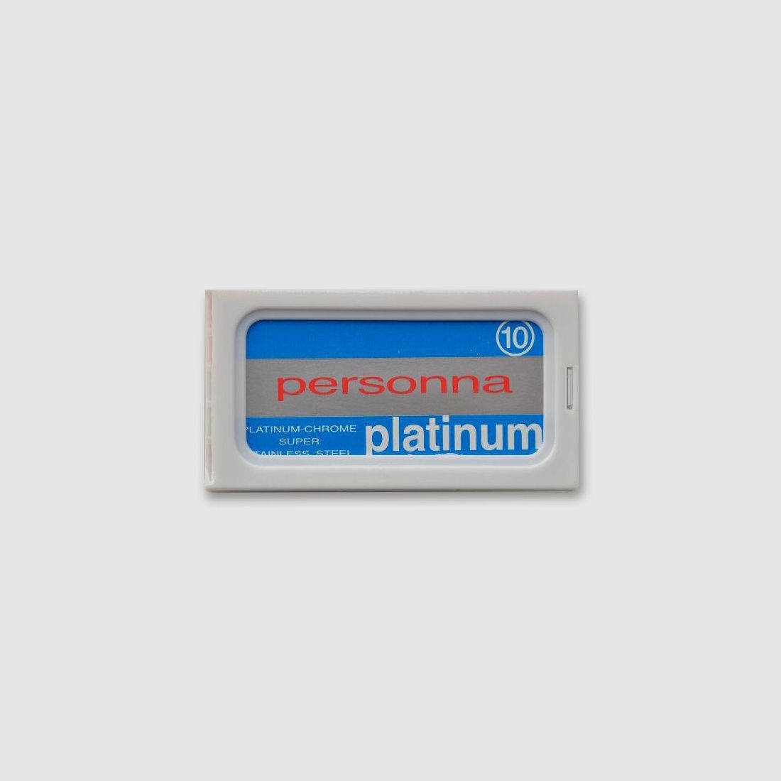 10 Platinum Red Double Edge Rasierklingen