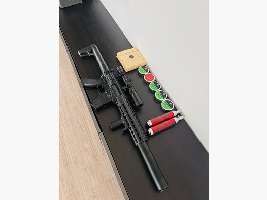 SIG SAUER Co2-karabin czarny 4,5 mm Diabolo + 1-4x24WR luneta