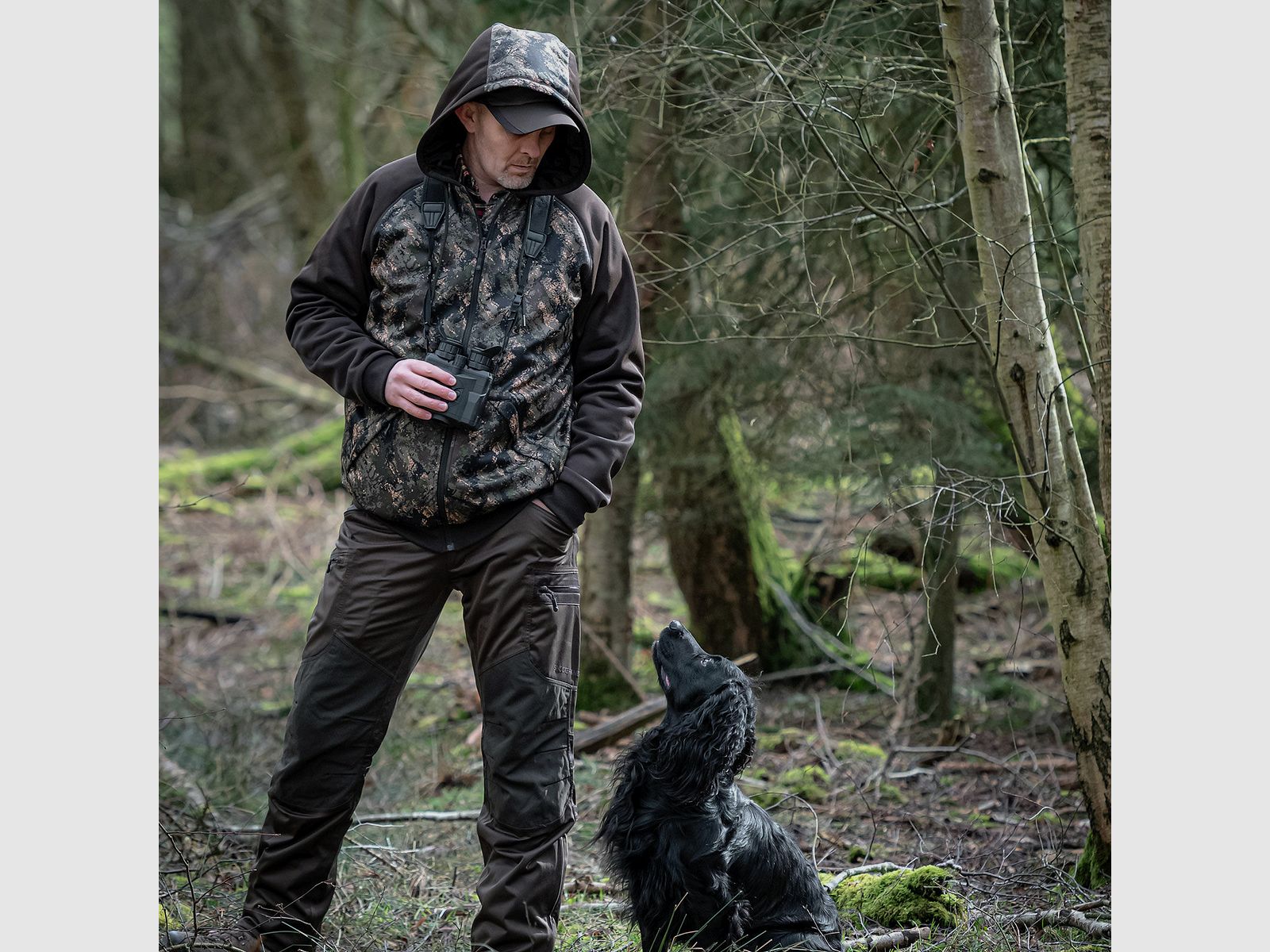 SHOOTERKING Huntflex Hoodie Forest Mist M1519