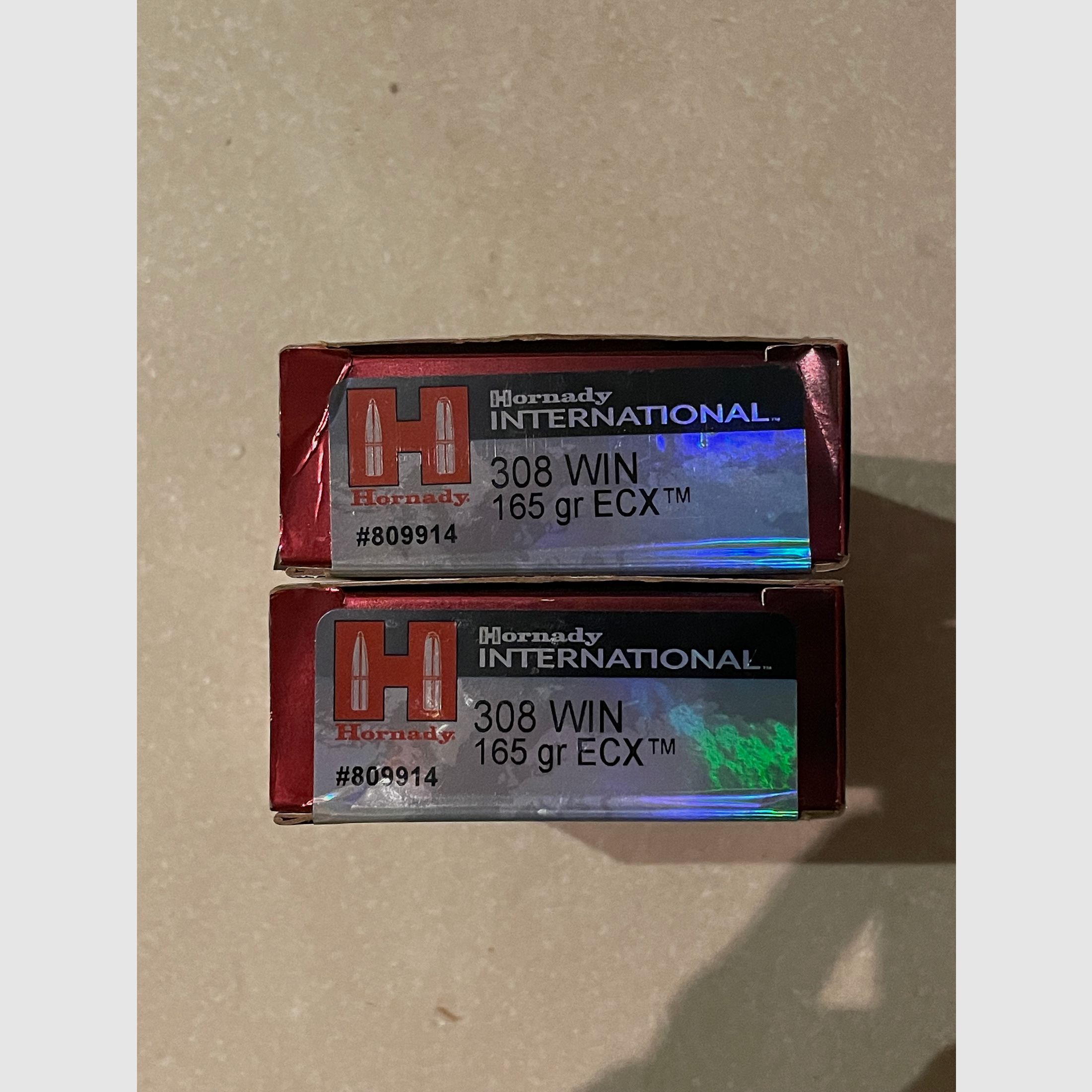 Hornady International .308 Win. 165 gr. ECX