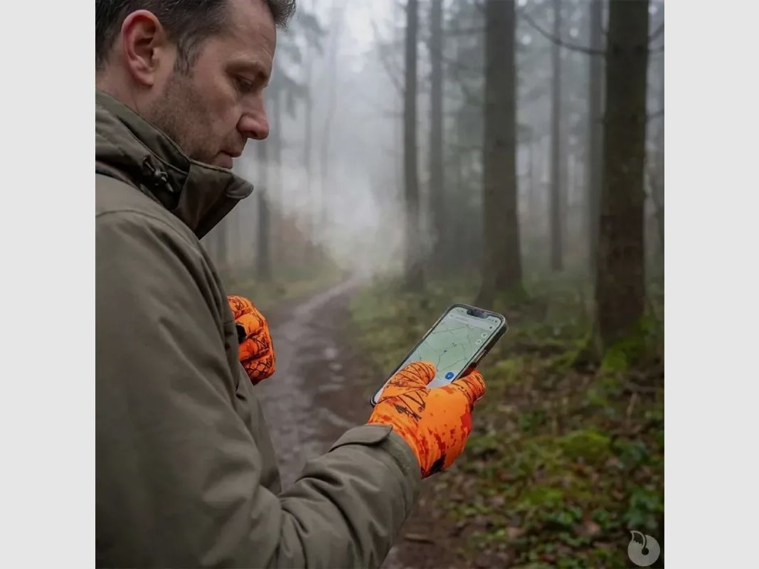 Taktische Handschuhe Camouflage GhostCamo Snake Blaze – Dünn und präzise, Bild 1 von 6