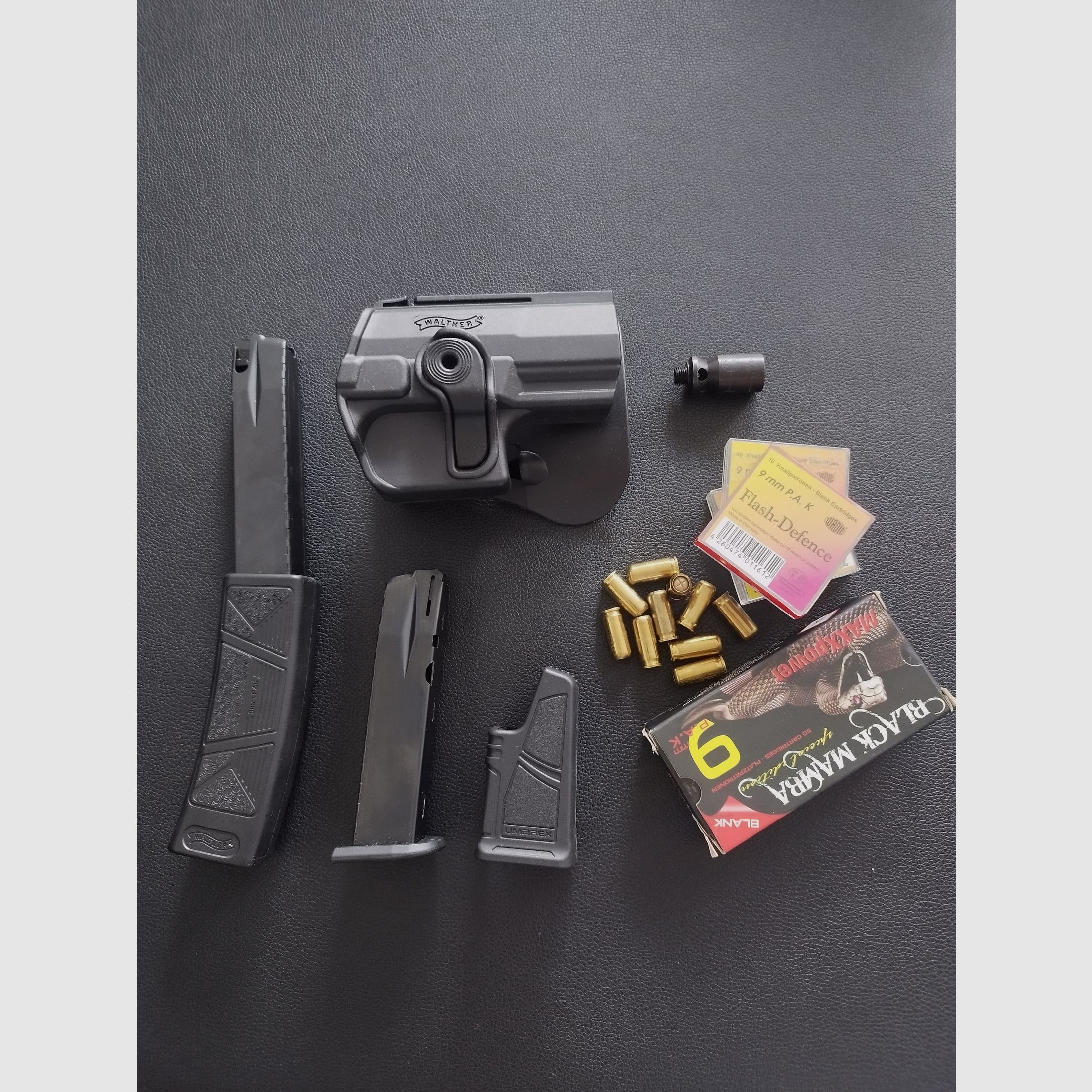 Walther PPQ m2 9 mm mit Zubehör 
