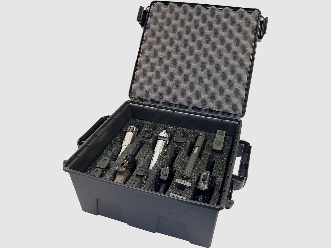 MTM Transportkiste für Pistolen TPC6 dunkelgrau