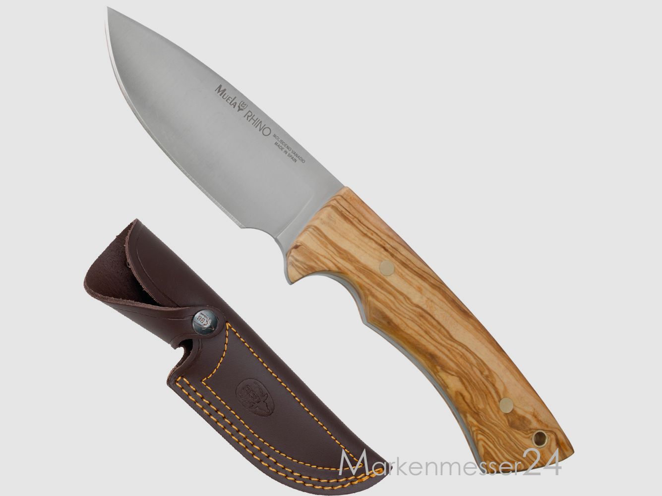 Muelamesser Olivenholz-Griff 10cm Klinge