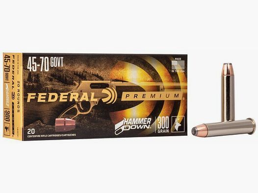 Federal Hammer Down Premium 300grs .45-70Gov.