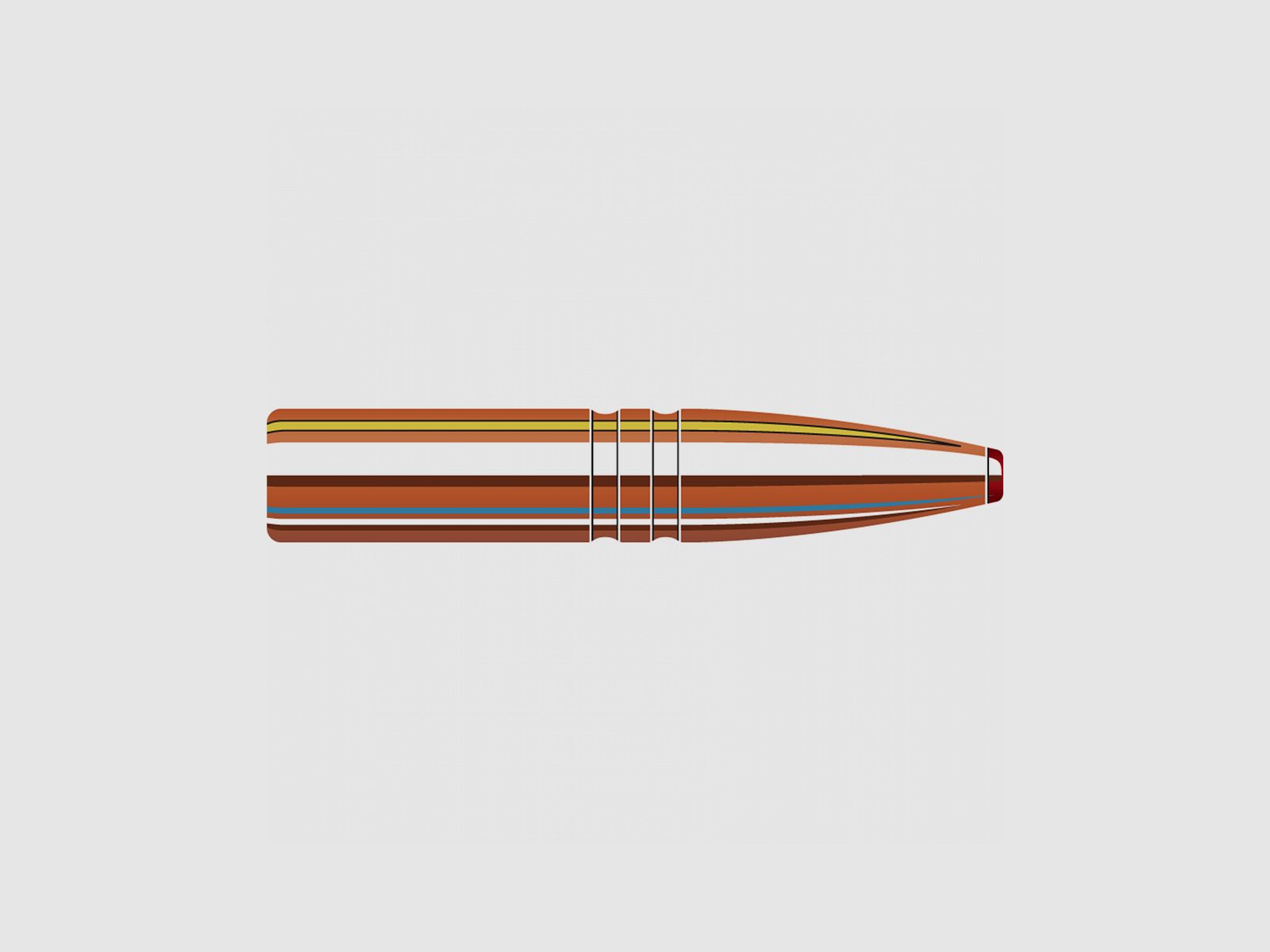 HORNADY BULLET ECX 6.5MM .264" 140GR 50UD., imagen 1 de 3